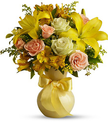 Teleflora's Sunny Smiles from Victor Mathis Florist in Louisville, KY